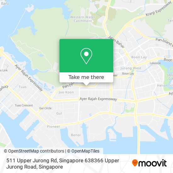 511 Upper Jurong Rd, Singapore 638366 Upper Jurong Road地图
