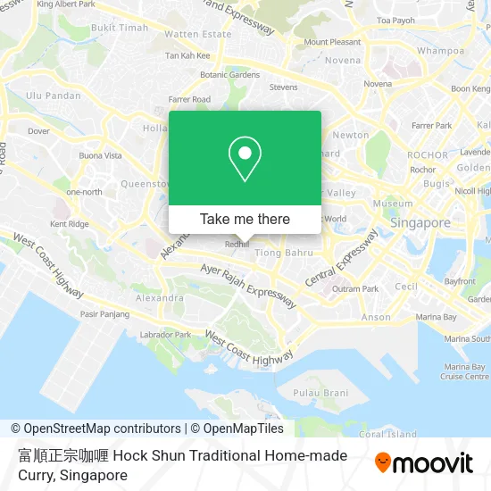 富順正宗咖喱 Hock Shun Traditional Home-made Curry map