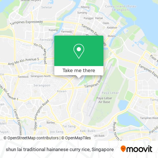 shun lai traditional hainanese curry rice map