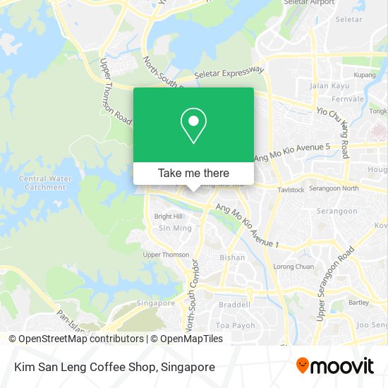 Kim San Leng Coffee Shop map