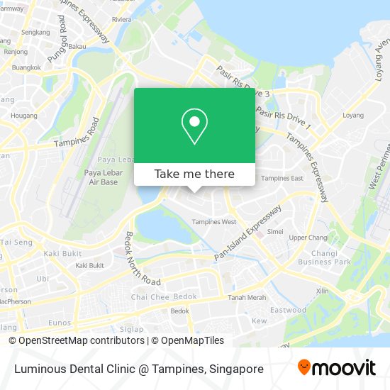 Luminous Dental Clinic @ Tampines map
