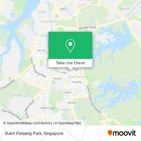 Bukit Panjang Park地图