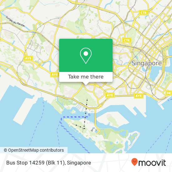 Bus Stop 14259 (Blk 11) map