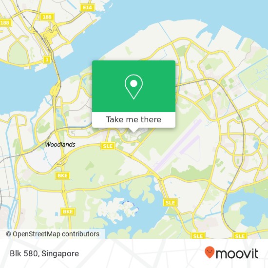 Blk 580 map