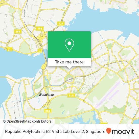 Republic Polytechnic E2 Vista Lab Level 2 map
