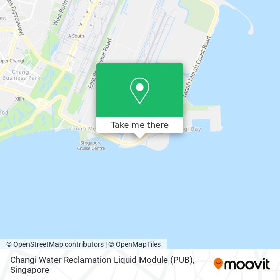 Changi Water Reclamation Liquid Module (PUB) map