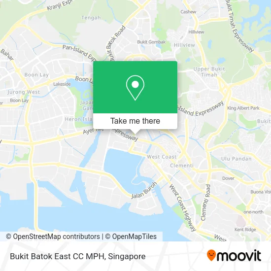 Bukit Batok East CC MPH map