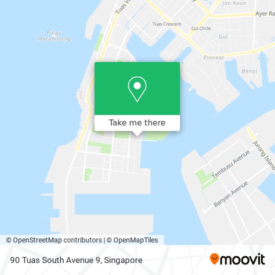 90 Tuas South Avenue 9地图