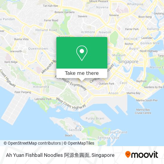 Ah Yuan Fishball Noodles 阿源鱼圓面 map