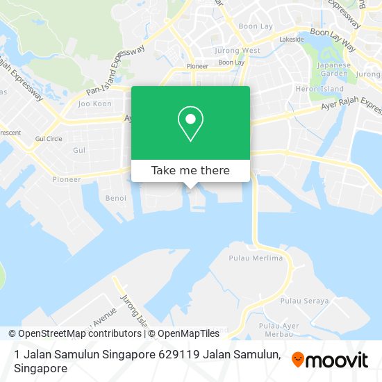 1 Jalan Samulun Singapore 629119 Jalan Samulun地图