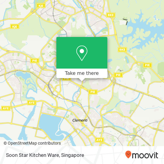 Soon Star Kitchen Ware map