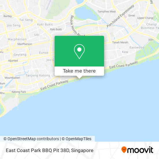 East Coast Park BBQ Pit 38D地图