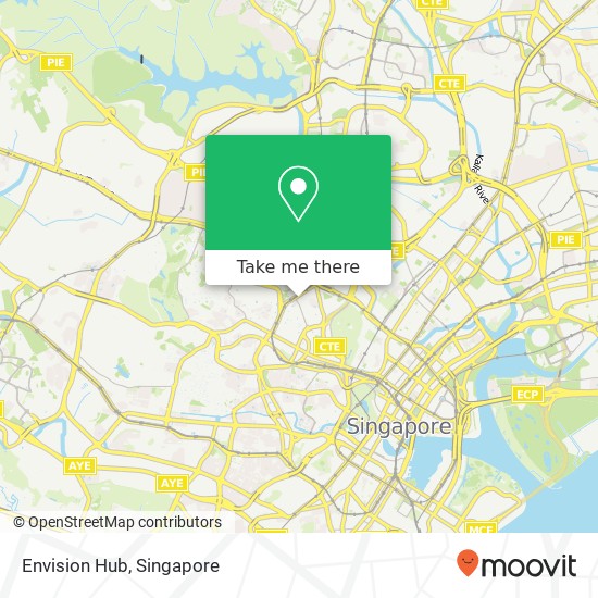Envision Hub map