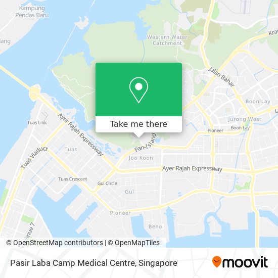 Pasir Laba Camp Medical Centre map