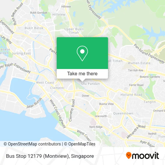 Bus Stop 12179 (Montview) map