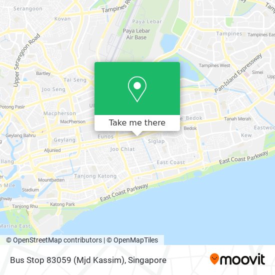 Bus Stop 83059 (Mjd Kassim) map