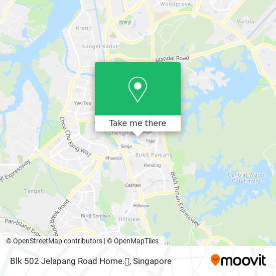 Blk 502 Jelapang Road Home. map