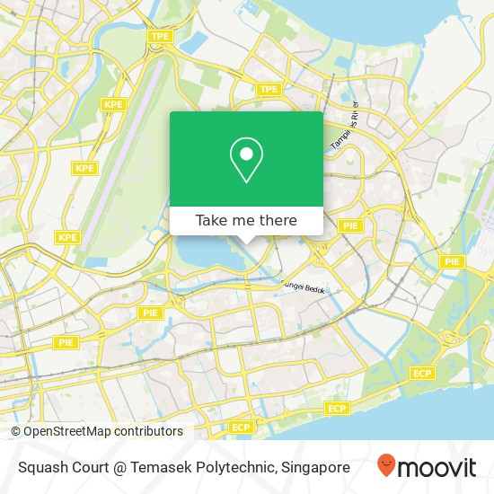 Squash Court @ Temasek Polytechnic地图