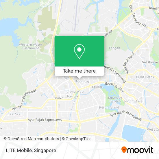 LITE Mobile map