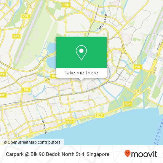 Carpark @ Blk 90 Bedok North St 4地图