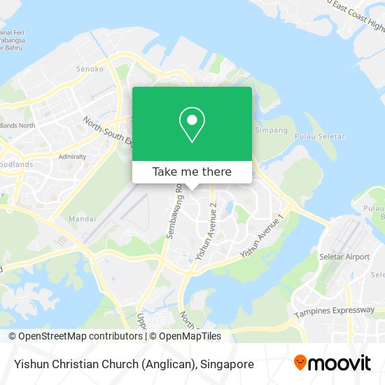 Yishun Christian Church (Anglican)地图