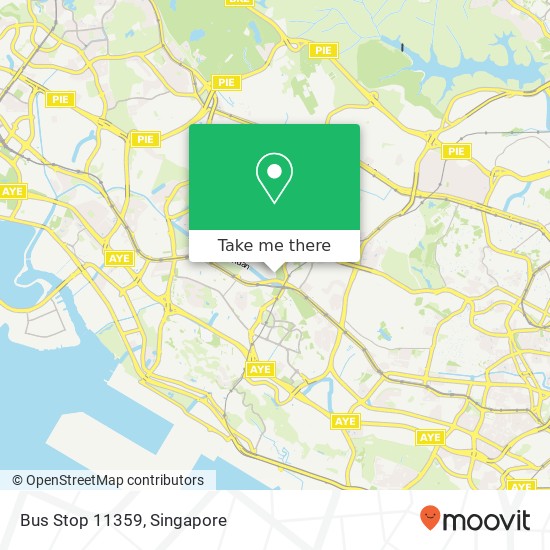 Bus Stop 11359 map