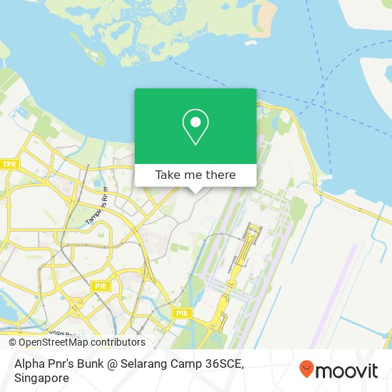 Alpha Pnr's Bunk @ Selarang Camp 36SCE map