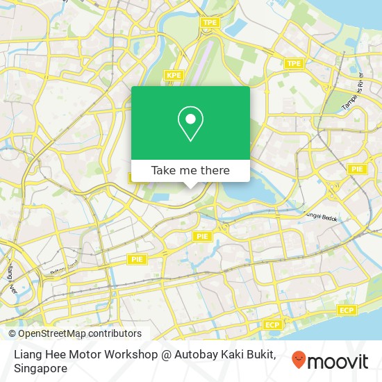 Liang Hee Motor Workshop @ Autobay Kaki Bukit map