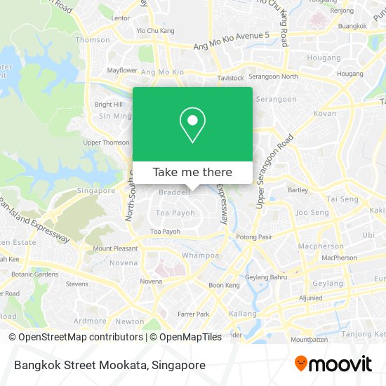 Bangkok Street Mookata map