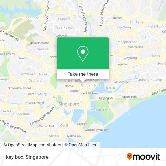key box map