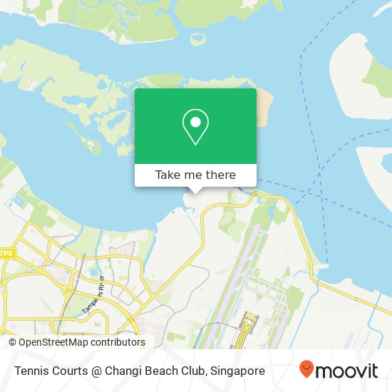 Tennis Courts @ Changi Beach Club地图