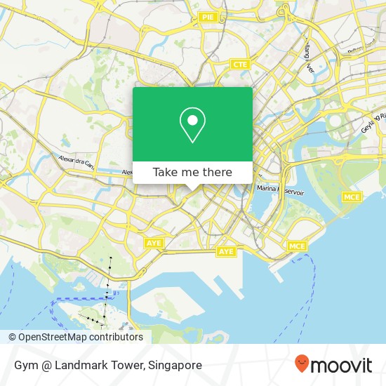 Gym @ Landmark Tower map