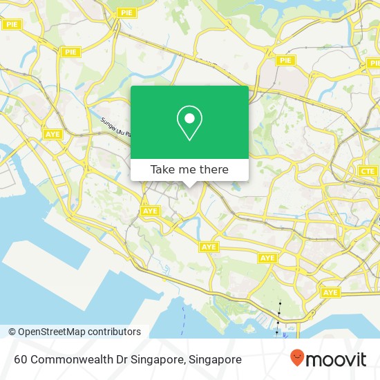 60 Commonwealth Dr Singapore map