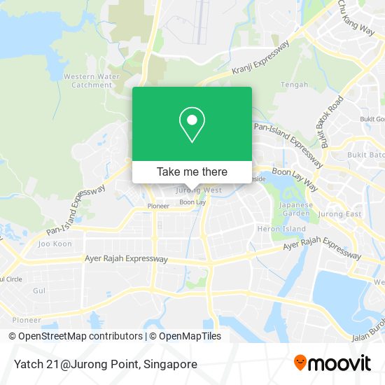 Yatch 21@Jurong Point地图