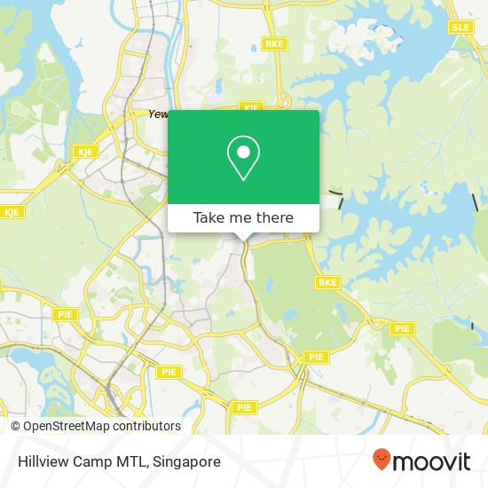 Hillview Camp MTL map