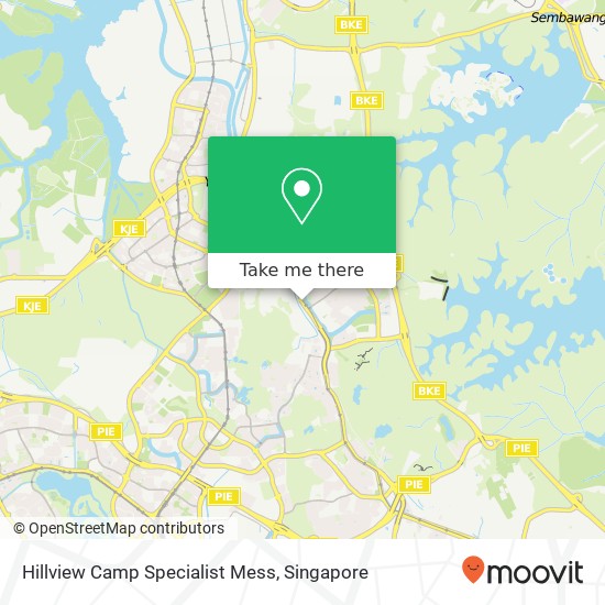 Hillview Camp Specialist Mess地图