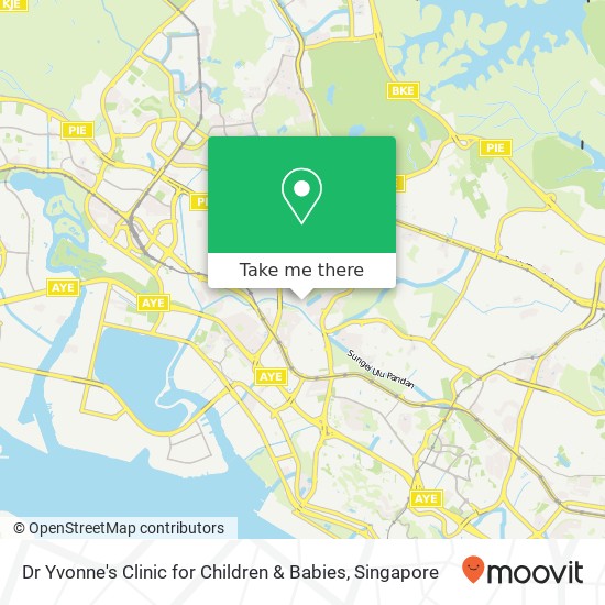 Dr Yvonne's Clinic for Children & Babies地图