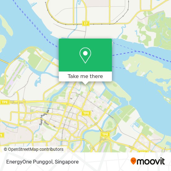 EnergyOne Punggol map