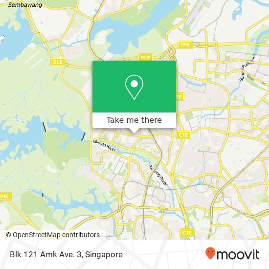 Blk 121 Amk Ave. 3地图