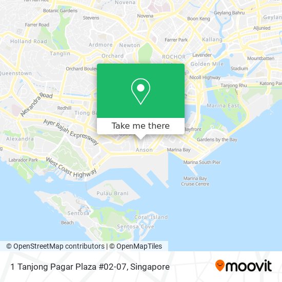 1 Tanjong Pagar Plaza #02-07地图