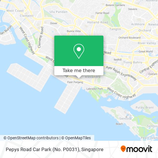 Pepys Road Car Park (No. P0031)地图