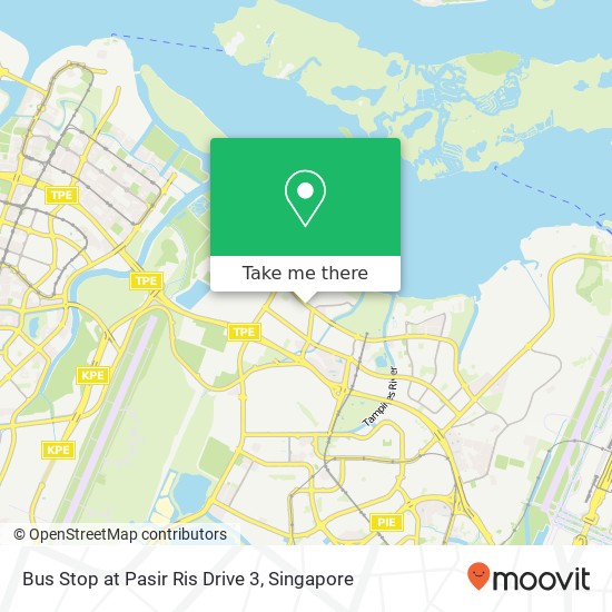 Bus Stop at Pasir Ris Drive 3地图