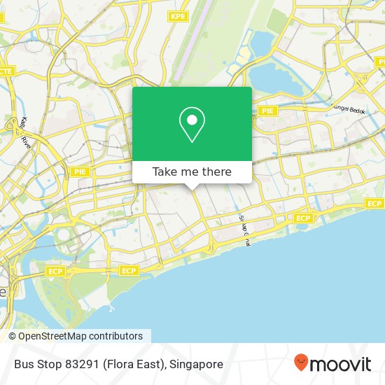 Bus Stop 83291 (Flora East) map