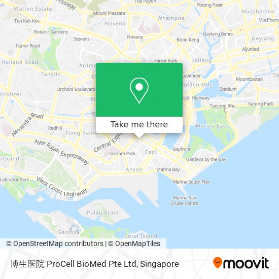 博生医院 ProCell BioMed Pte Ltd map