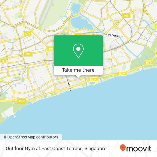 Outdoor Gym at East Coast Terrace map