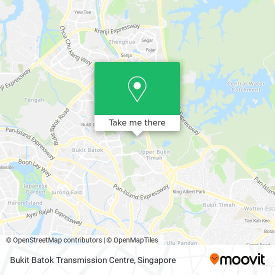 Bukit Batok Transmission Centre map