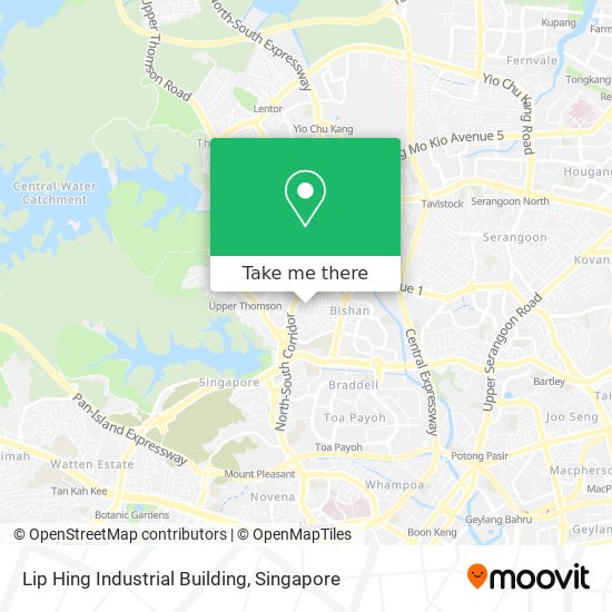 Lip Hing Industrial Building map