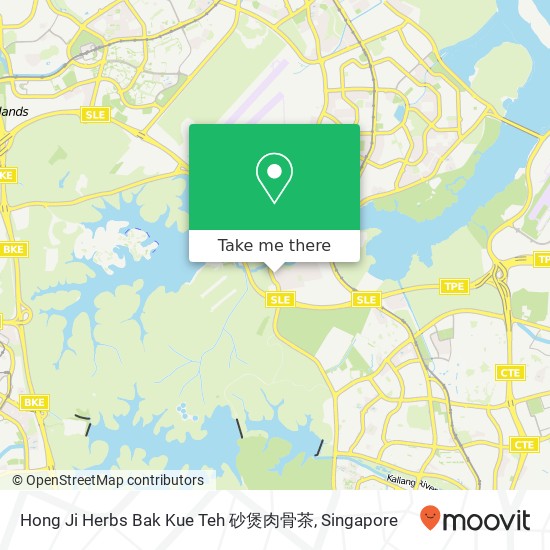 Hong Ji Herbs Bak Kue Teh 砂煲肉骨茶 map