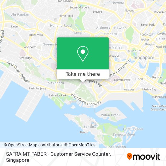 SAFRA MT FABER - Customer Service Counter地图