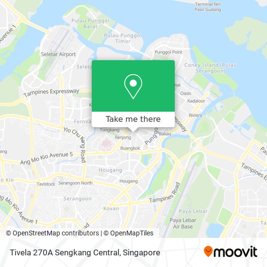 Tivela 270A Sengkang Central地图